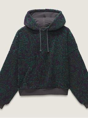 Vans Collet Boucle Loose Multi-Color Sherpa Hoodie